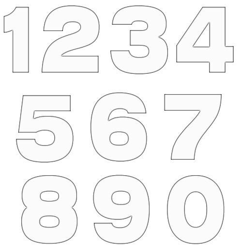 Clip Art Numbers